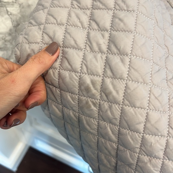 MZ Wallace Gray Quilted Tote - Picture 5 of 13